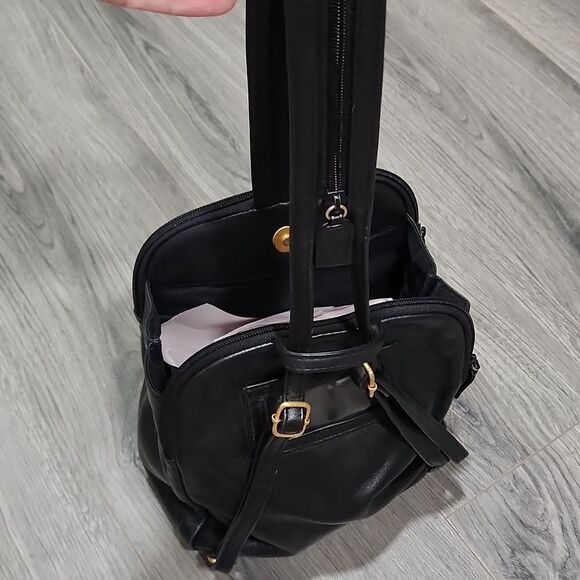 Y2K Black Etienne Aigner Backpack Sling Bag main image 6